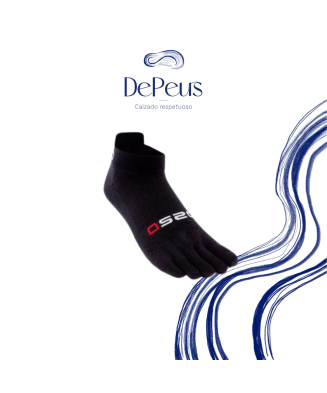 Calcetines OS2O Run Negro