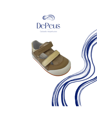 Sandalia Blanditos Popa Beige